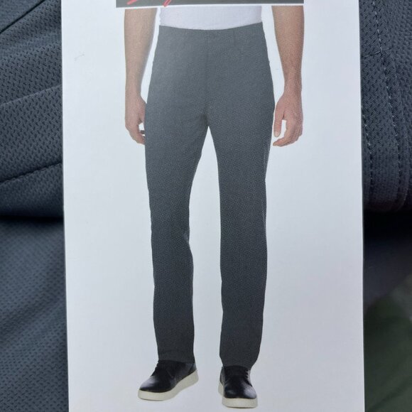 Kirkland Mens Performance Pants Slim Fit Dark Gray Size 38x30 a0643 - Picture 1 of 9